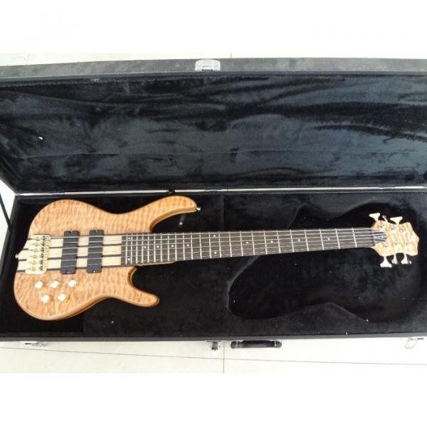 Custom Build 6 String Quilted Maple Top Ken Smith Bass #1 image