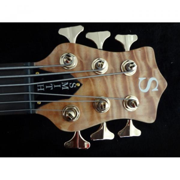 Custom Build 6 String Quilted Maple Top Ken Smith Bass #3 image