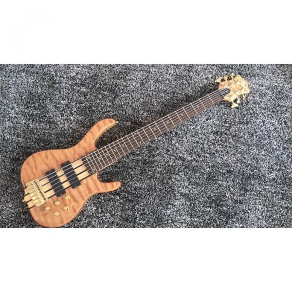 Custom Build 6 String Quilted Maple Ken Smith Bass #1 image