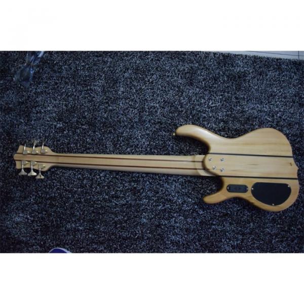 Custom Build 6 String Natural Maple Top Ken Smith Bass #2 image