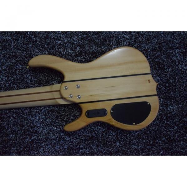 Custom Build 6 String Natural Maple Top Ken Smith Bass #3 image