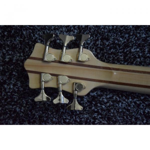 Custom Build 6 String Natural Maple Top Ken Smith Bass #4 image