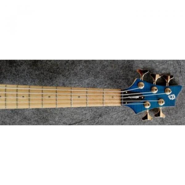Custom 6 String Active Pickups Led Bass Guitar #2 image