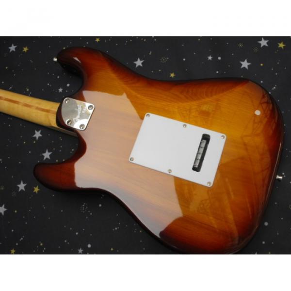 Tobacco Fender Stratocaster Floyd Rose Tremolo Electric Guitar #4 image