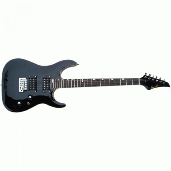 The Top Guitars Brand SRY121 Black Electric Guitar #1 image