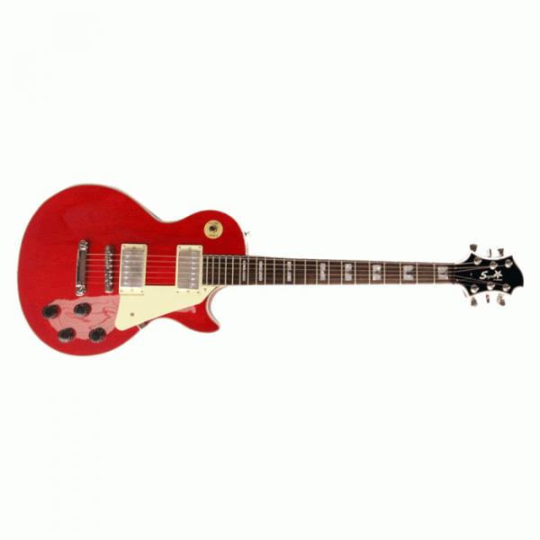 The Top Guitars Brand Red Design Electric Guitar #1 image