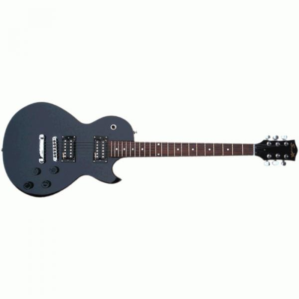The Top Guitars Brand Jet Black Design Electric Guitar #1 image