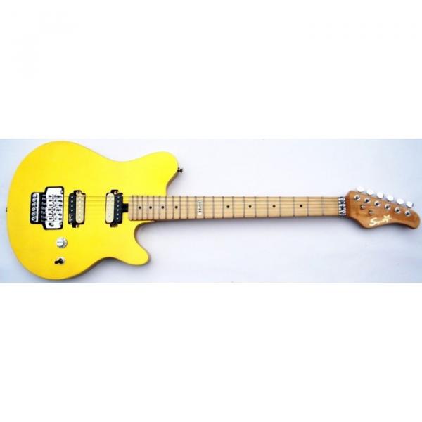Super Yellow SRM 400 Electric Guitar #1 image