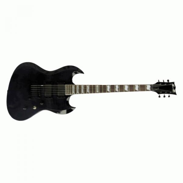 The Top Guitars Brand Black SVB 50 Design Electric Guitar #1 image