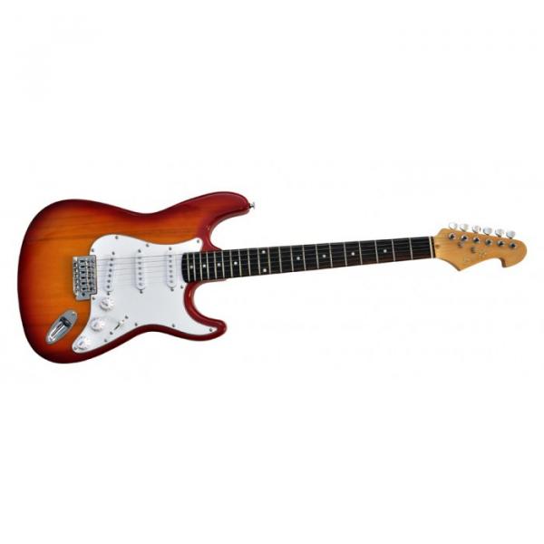 Super SST 111 Golden Brown Electric Guitar #1 image