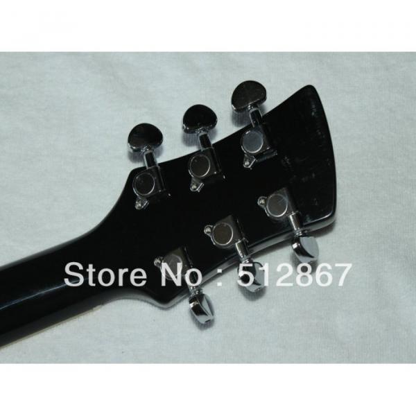 Rickenbacker Custom 381 Model Black Electric Guitar #1 image