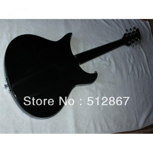 Rickenbacker Custom 381 Model Black Electric Guitar #2 image