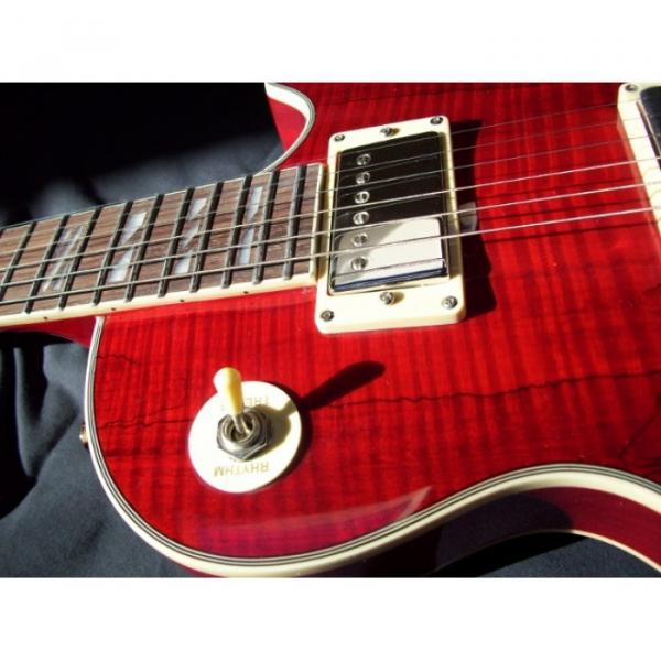 Red Jimmy Logical Electric Guitar #4 image