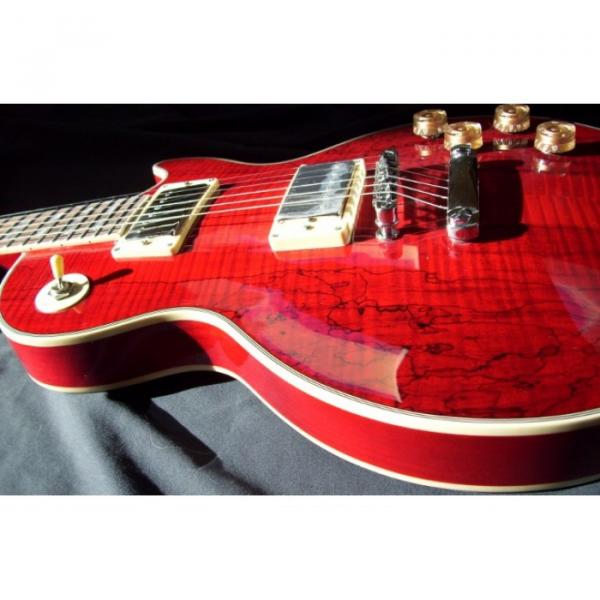 Red Jimmy Logical Electric Guitar #5 image