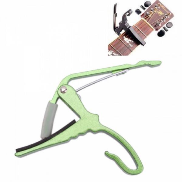 Quick Change Guitar Capo for Electric Acoustic Guitar Green #1 image