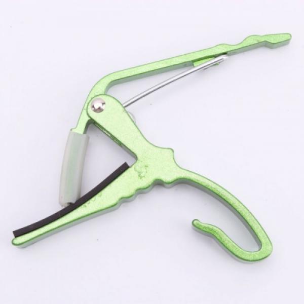 Quick Change Guitar Capo for Electric Acoustic Guitar Green #3 image