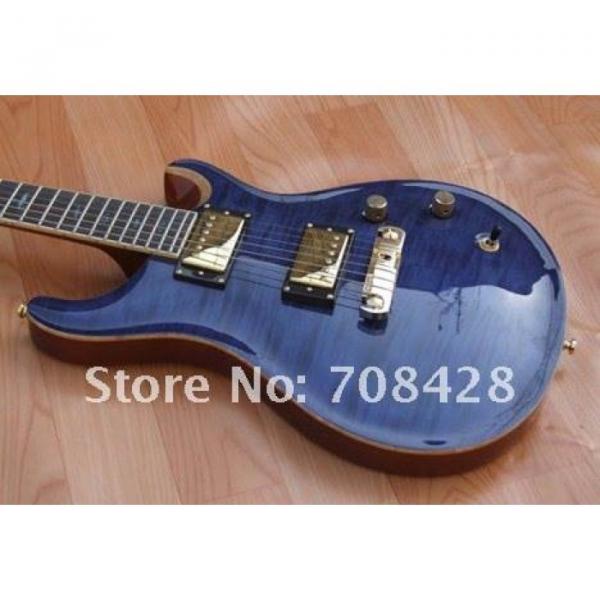 PRS Wave Blue Electric Guitar Gold Hardware #2 image