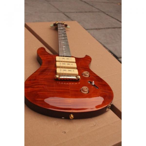 PRS Custom P90 3Pickups Brown Electric Guitar #5 image