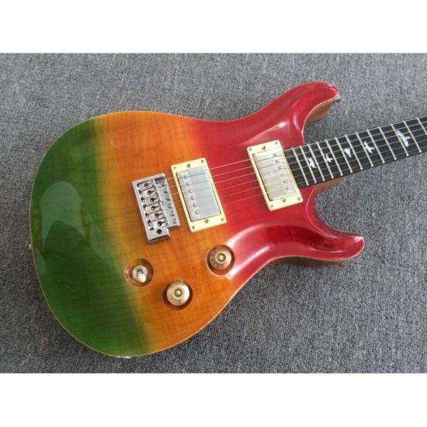 Project PRS Al Di Meola Prism Electric Guitar Extended Green #1 image