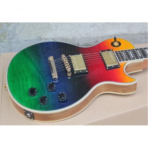 Project Al Di Meola Prism AAA Flame Maple Top Electric Guitar #1 image