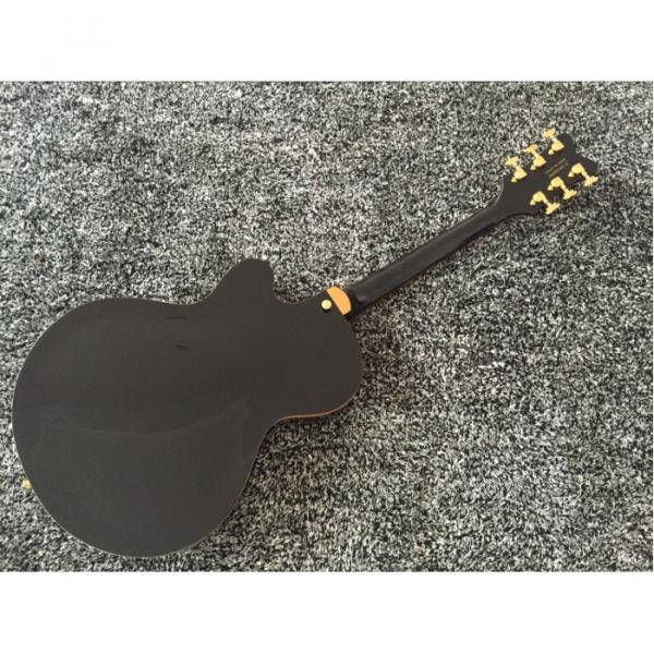 Project G6139T CB Black Falcon Electric Jazz Guitar Single Cut #4 image