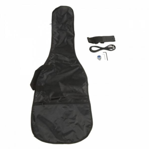 Professional Electric Guitar Sunset with Amplifier Bag Strap Tool Pick #2 image
