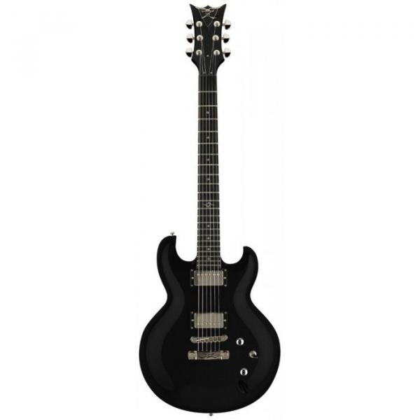 New DBZ Roystbk Royale ST Gloss Black Finish Electric Guitar #1 image