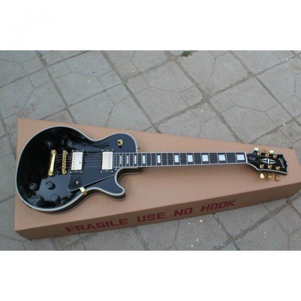 Les Custom Electric Guitar Black Beauty #5 image