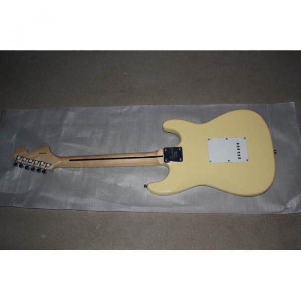 Left Handed Ibanez Scalloped Vintage White Electric Guitar #2 image