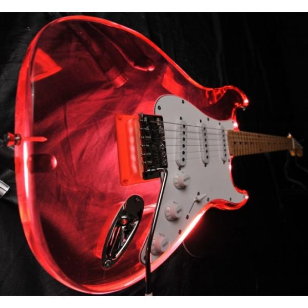 Jimi Red Logical Electric Guitar #1 image