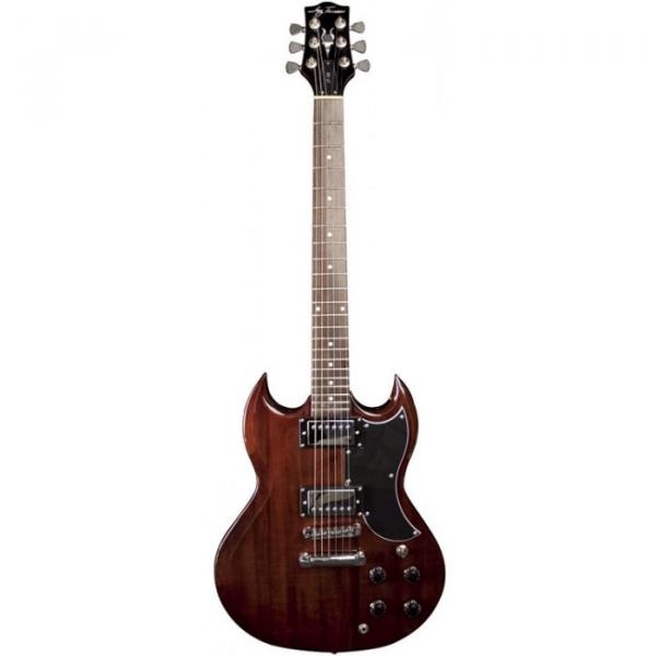 Jay Turser 50 Standard Series Electric Guitar Walnut #1 image