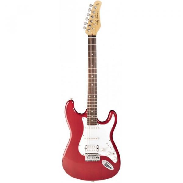 Jay Turser 301 Series Electric Guitar Trans Red #1 image