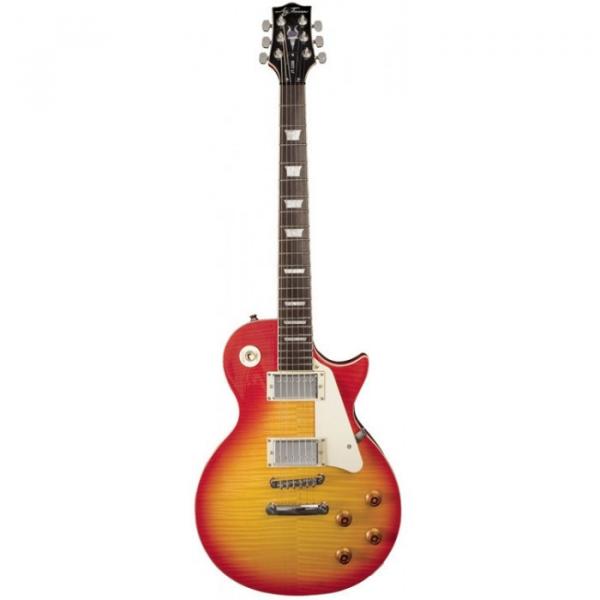Jay Turser 220D Series Electric Guitar Cherry Sunburst #1 image