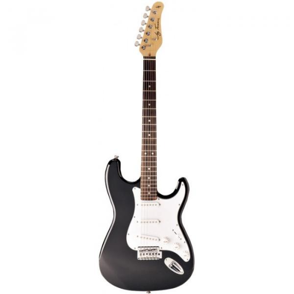 Jay Turser 300 Series Electric Guitar Black #1 image
