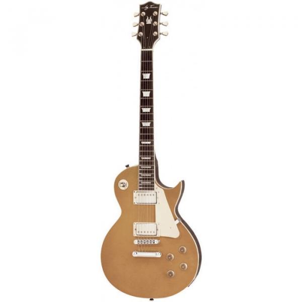 Jay Turser 220 Series Electric Guitar Gold Top #1 image