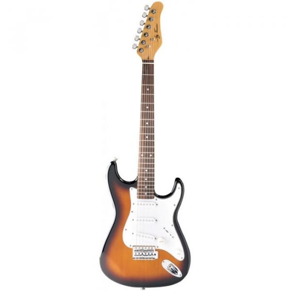 Jay Turser 30 Series 3/4 Size Electric Guitar Tobacco Sunburst #1 image