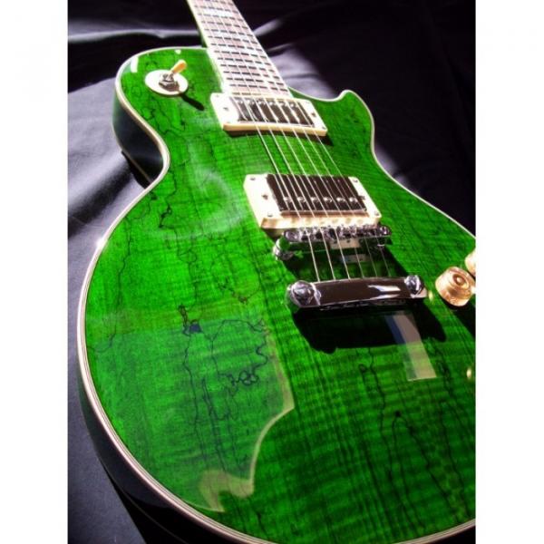 Green Jimmy Logical Electric Guitar #1 image