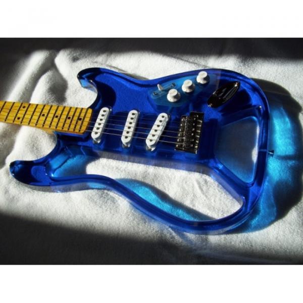 Ghost Blue Logical Electric Guitar #2 image