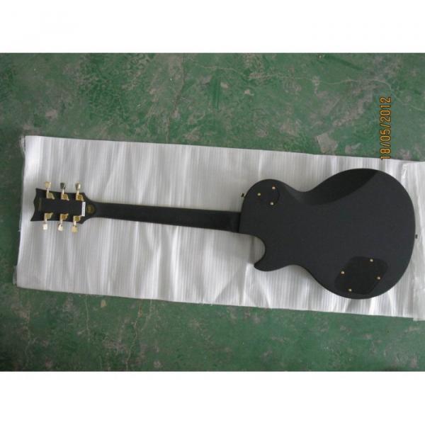 ESP Matt Finish Black Custom Electric Guitar #2 image