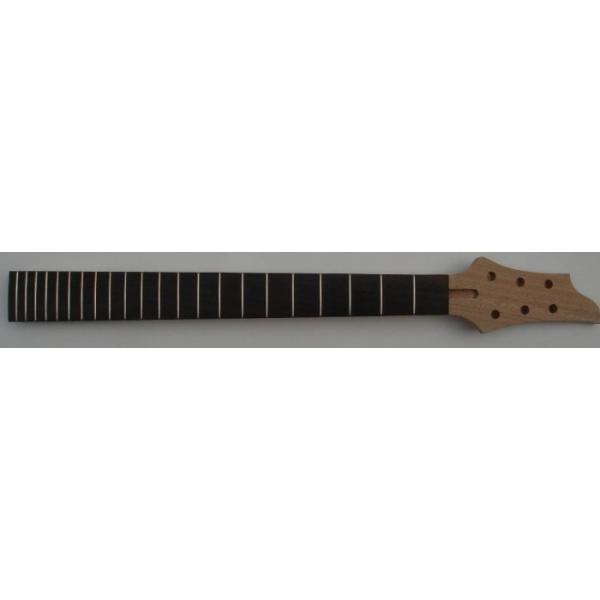 Ebony Wood Fingerboard Unfinished Electric Guitar Neck #1 image