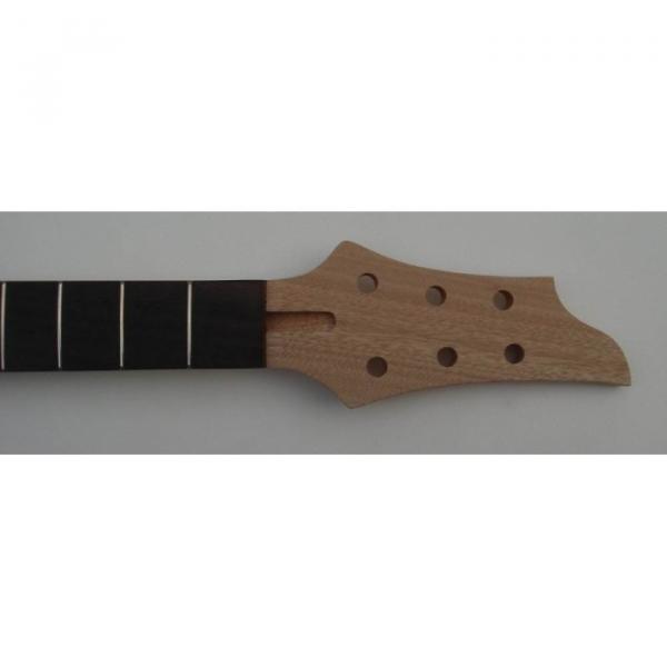 Ebony Wood Fingerboard Unfinished Electric Guitar Neck #2 image