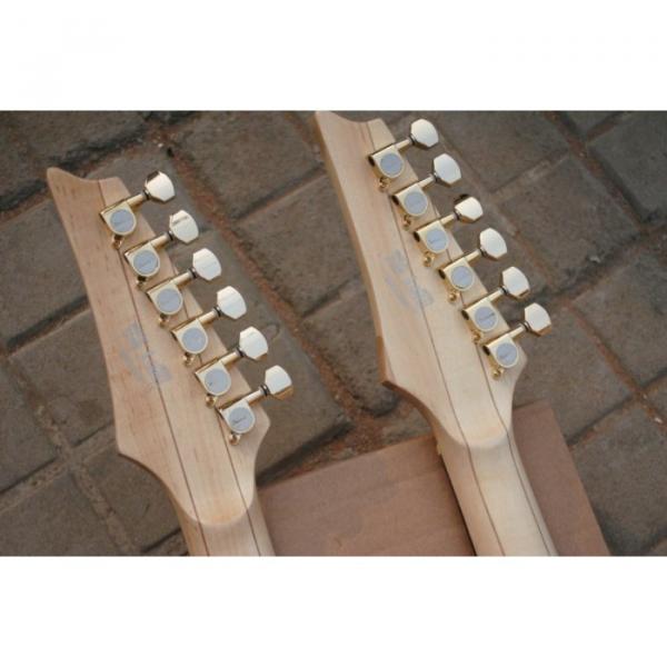 Double Neck JEM7V Floyd Rose Vibrato 6 Strings and 6 Strings Electric Guitar #2 image