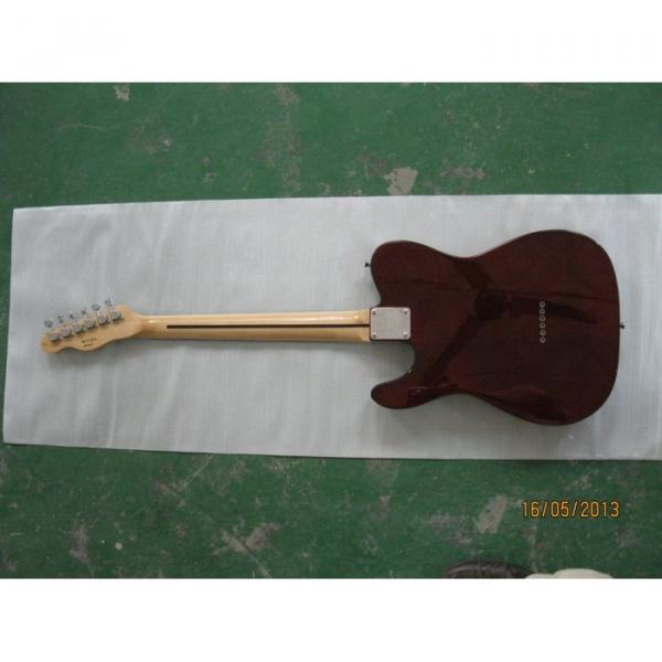 Fender Telecaster Dark Brown Custom Electric Guitar #5 image