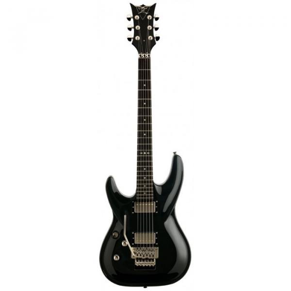 DBZ Barchetta STLH-FR-BK Left Handed Black Gloss Electric Guitar Floyd Rose #1 image