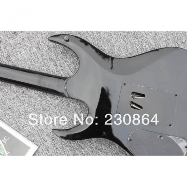 Custom Washburn XM Flame Maple Veneer Passive Pickup Electric Guitar #2 image