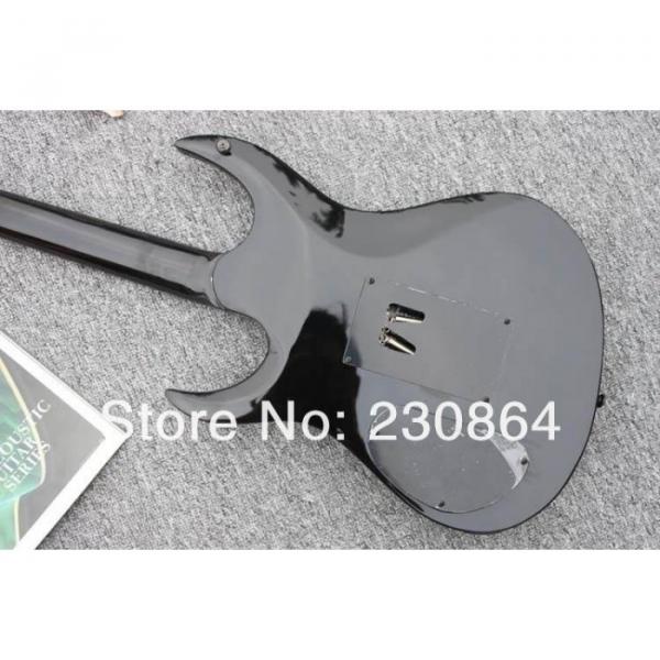 Custom Washburn XM Flame Maple Veneer Passive Pickup Electric Guitar #5 image