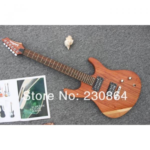 Custom Washbn RX Violet Flame Maple Veneer Electric Guitar #1 image