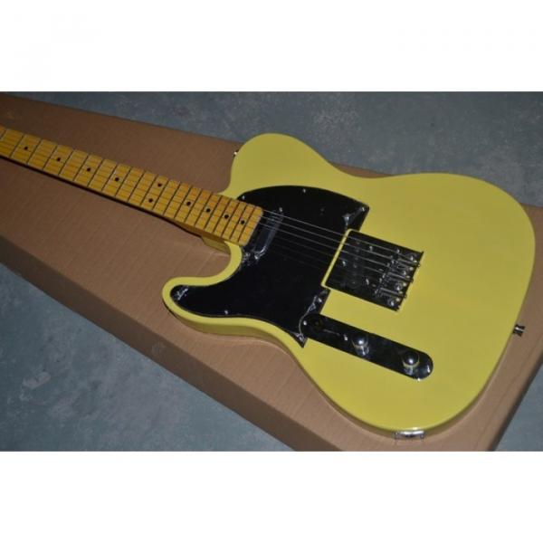 Custom Vintage 52 TeLecaster Reissue Butterscotch Blonde Left Handed Electric Guitar #1 image