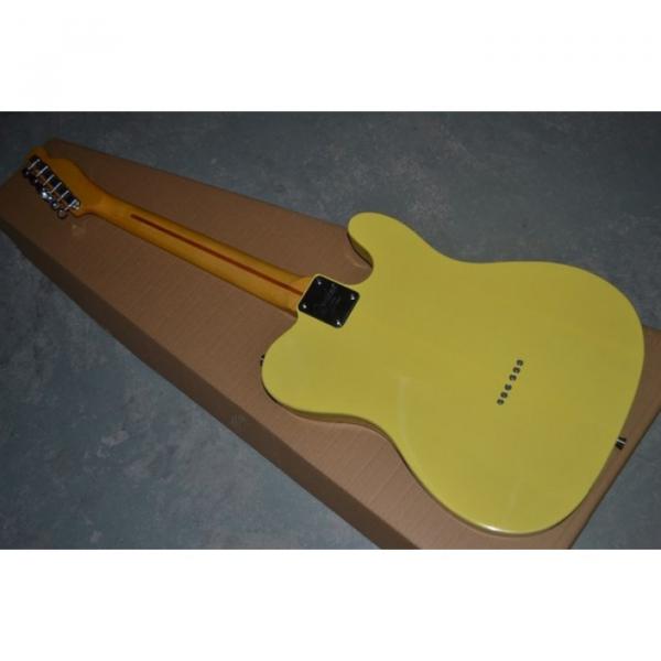 Custom Vintage 52 TeLecaster Reissue Butterscotch Blonde Left Handed Electric Guitar #4 image