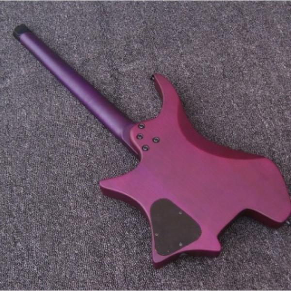 Custom Strandberg Boden 6 String Purple Color Headless Electric Guitar #2 image